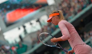 Íme az "új" első számú favorit: Maria Sharapova Forrás: twitter.com/rolandgarros