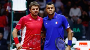 Stan Wawrinka és Jo-Wilfried Tsonga Forrás: yimg.com