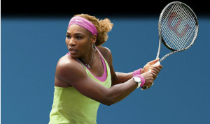 Serena ezúttal is simán jutott a második fordulóba  Forrás: india.com