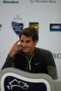 Federer először fog játszani a US Open óta forrás: zimbio.com