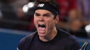 Raonic öröme a győzelem után Kép forrása: smh.com.au