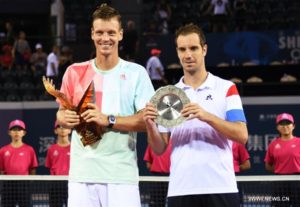 Ez volt a két teniszező 15. egymás elleni meccse a World Tour-on forrás: news.xinhuanet.com 