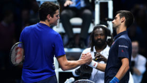 Raonic továbbra sem tud mit kezdeni Djokovic-csal Fotó: skysports.com