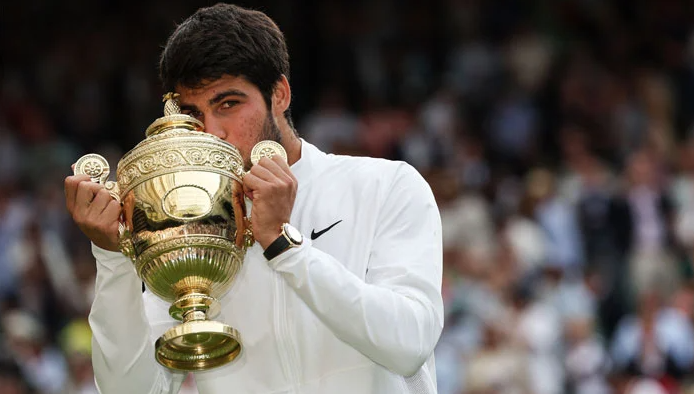 Carlos Alcaraz Wimbledon champion 2023