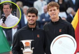 Tim Henman, Carlos Alcaraz, Jannik Sinner