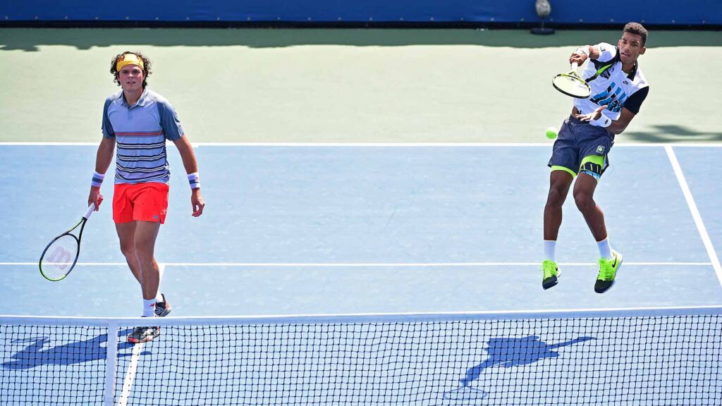 Aliassime, Raonic Doubles, Cincinnati