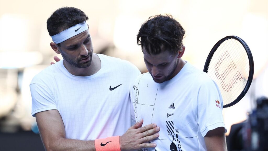 Dimitrov Thiem AUsOpen2021